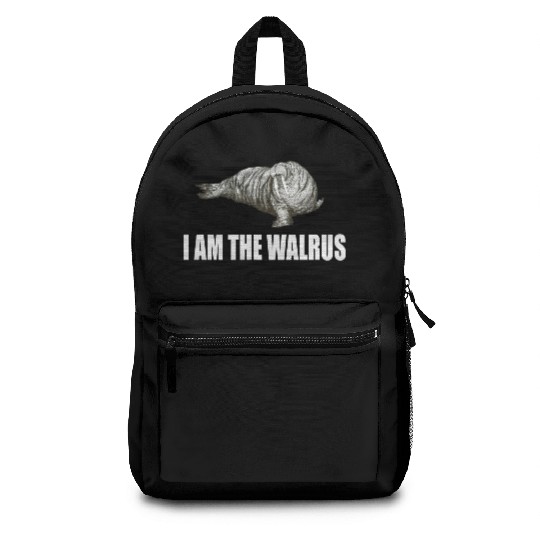 I Am The Walrus Backpacks