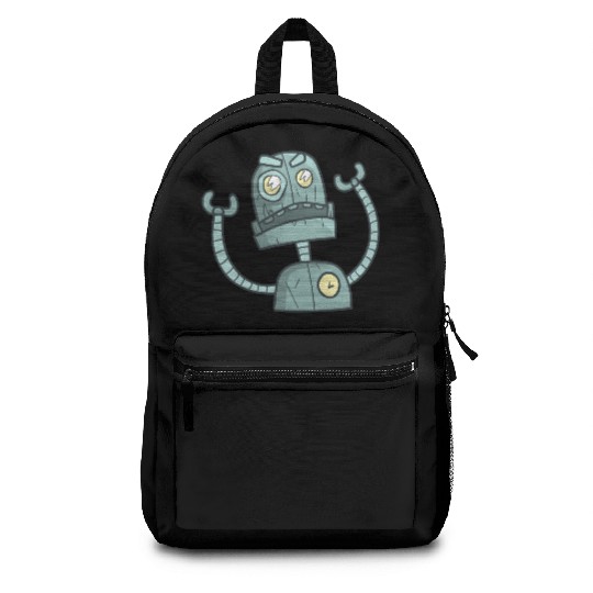 Angry robot Backpacks