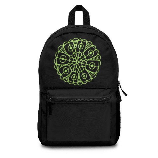 Blossom mandala Backpacks