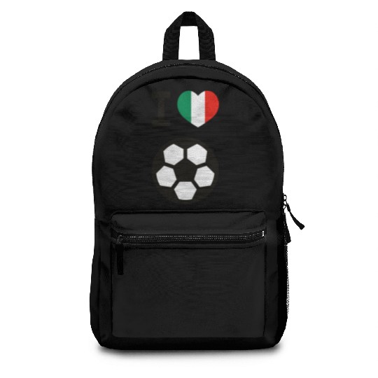 I love Italian football Backpacks
