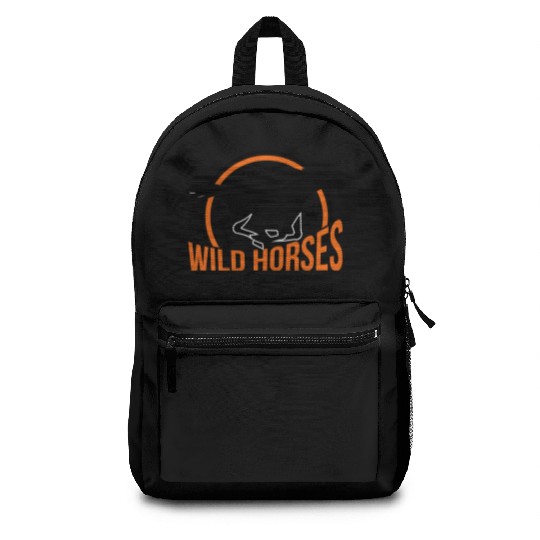 horse design Backpacks