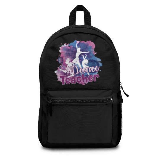 Dance Teacher Hashtag Backpacks