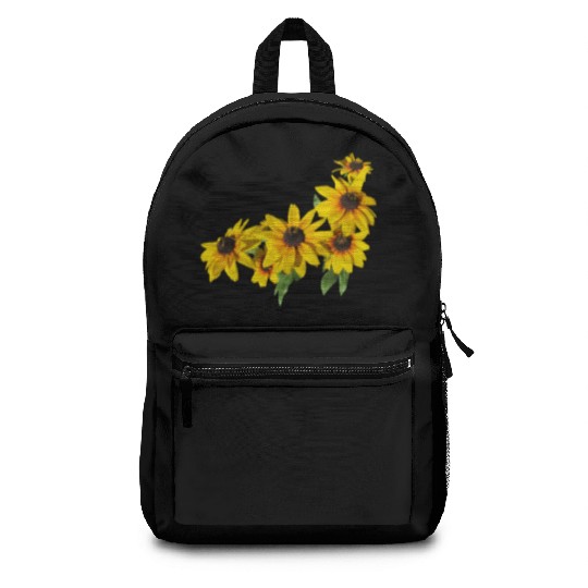 flowers lilies tulips orchids sunflower dahlia ger Backpacks