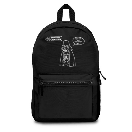 Eddie Izzard Death Star Canteen Backpacks