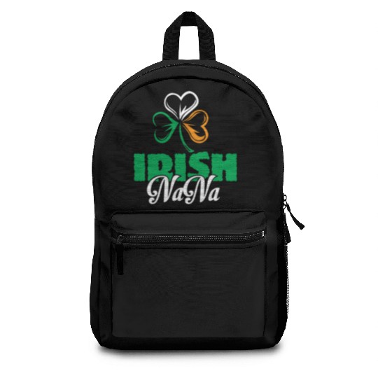 Irish Nana Shamrock Clover - Cute Irish Backpacks