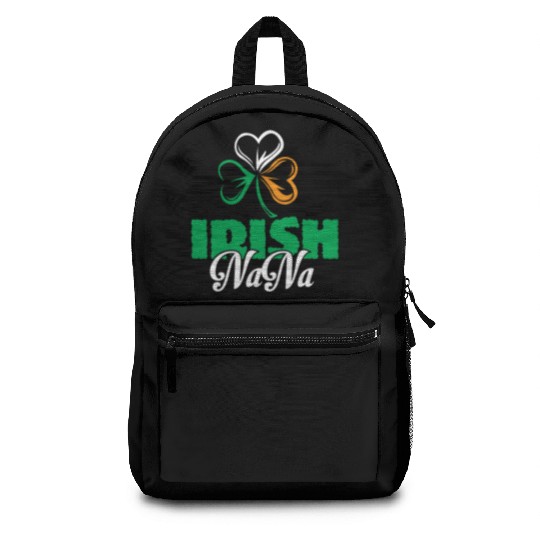 Irish Nana Shamrock Clover - Cute Irish Backpacks