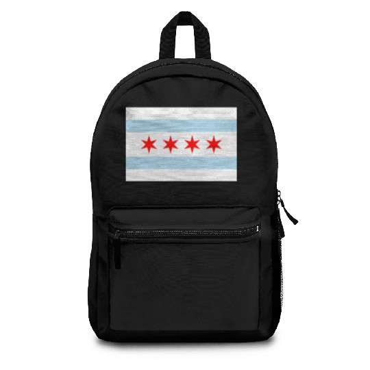 Chicago Flag Backpacks