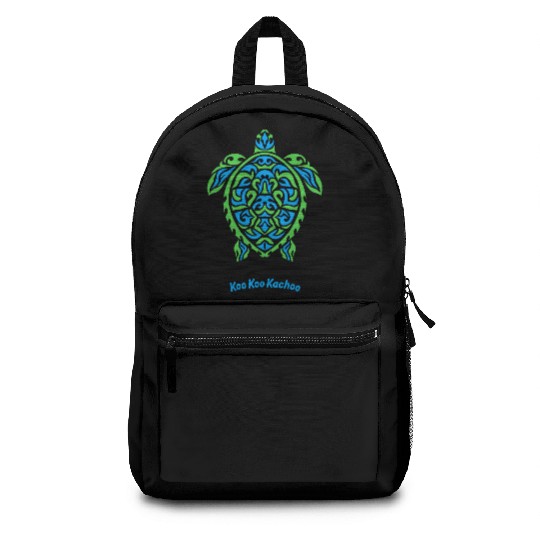 Turtle Koo Koo Kachoo Backpacks