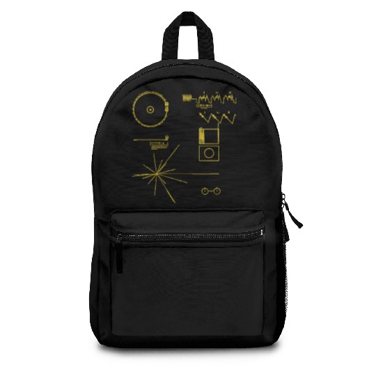 NASA golden record official image voyager Backpacks