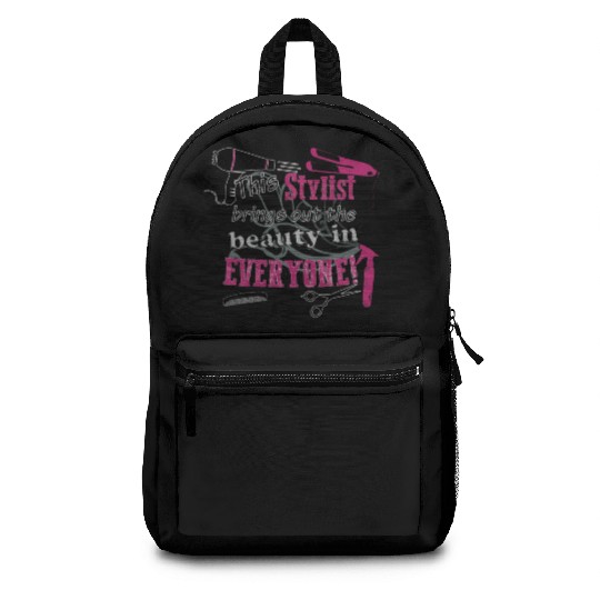 Hair stylist - Beauty in everyone ! Backpacks
