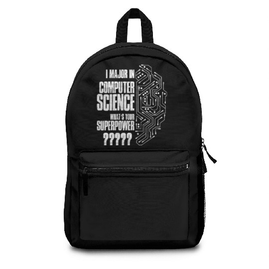 I Major In Computer Science Backpacks