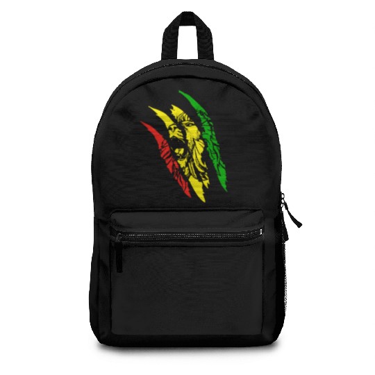 Lion Of Judah - Reggae Music Rastafari Rasta Gift Backpacks