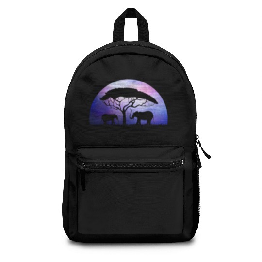 Elephant Wild Africa Safari Proboscis Gift Backpacks