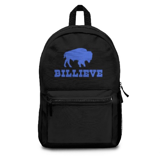 Bills Mafia BillieveShirt - Buffalo Football Backpacks