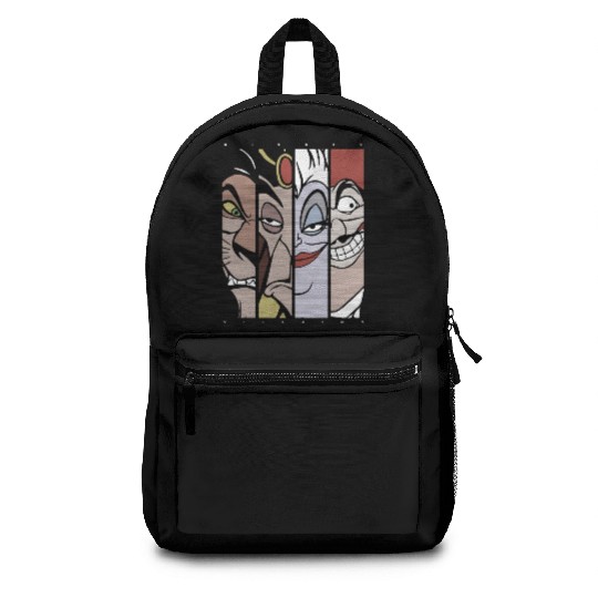 Disney Villains Lion King Hook Little Mermaid Alad Backpacks