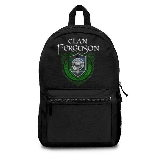 Ferguson Surname Scottish Clan Tartan Crest Badge Backpacks