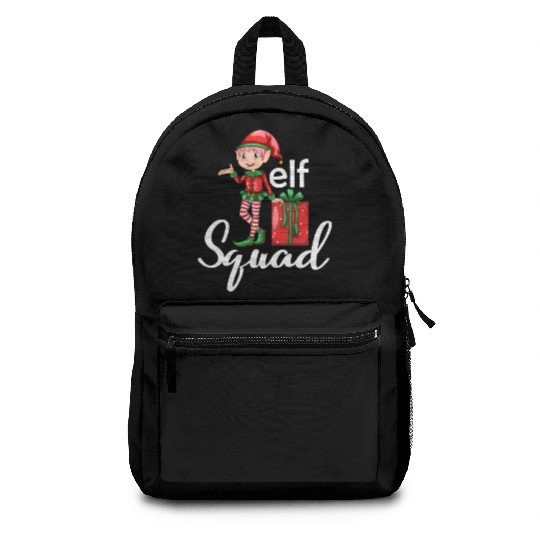 elf squad Backpacks