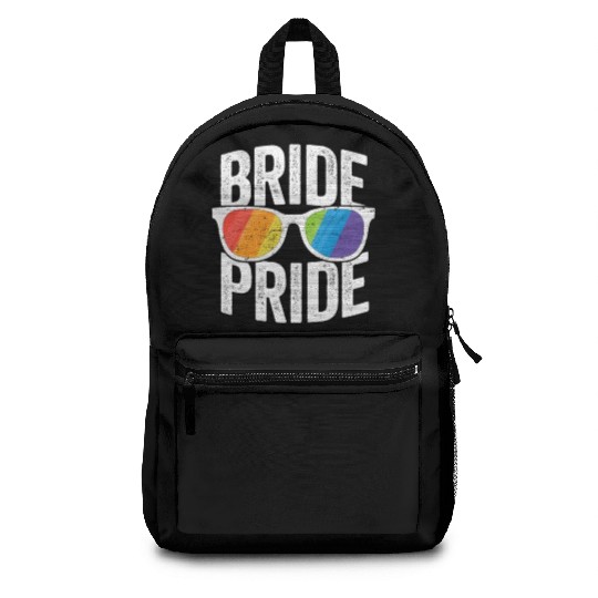 Bride Pride Bachelorette Party Backpacks LGBT Pride Lesbian