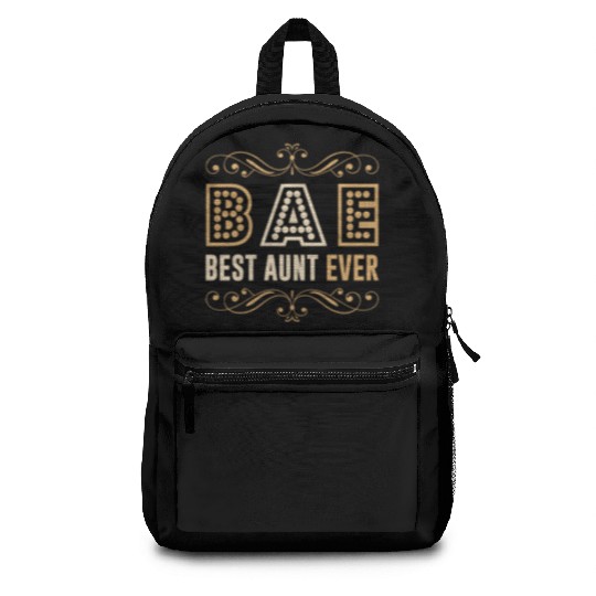BAE - Best Aunt Ever Sister Niece Nephew Gift Backpacks