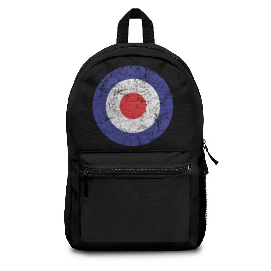 Royal Air Force World War II Spitfire Logo Retro Backpacks