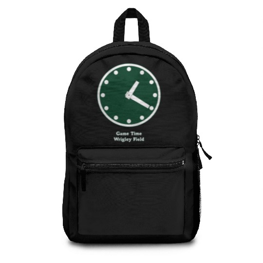 WRIGLEY FIELD SCOREBARD CLOCK IS CHICAGO CUBS GAME Backpacks