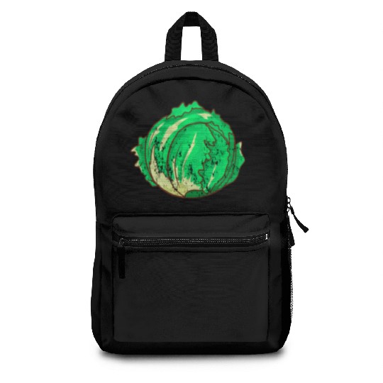 Retro Vintage Grunge Style Lettuce Backpacks
