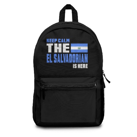 Keep Calm El Salvador / Gift San Salvador Backpacks