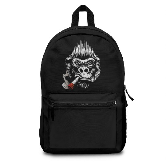 Gorilla smokes cigar, Big Boss Backpacks gift