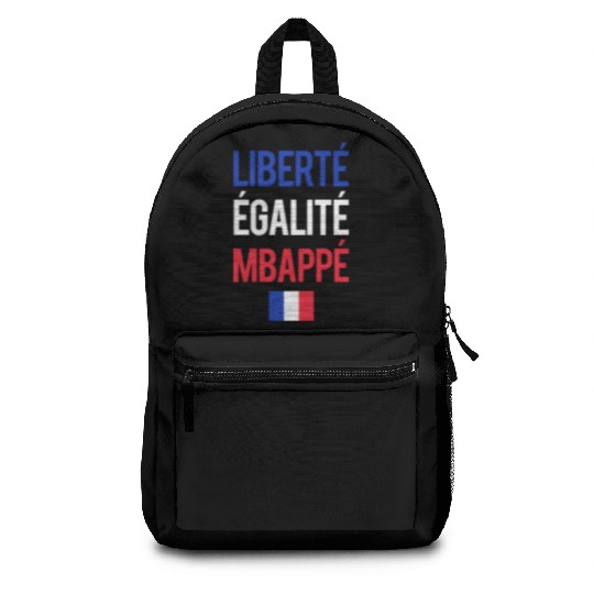 Liberte E galite Mbappe France Backpacks