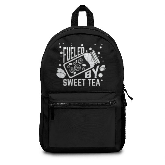 Fueled By Sweet Tea I Funny Southern Country Backpacks