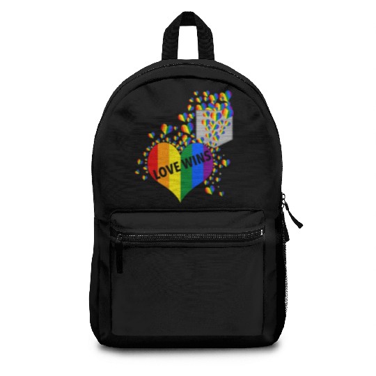 Love Wins Pride LGBTQ Community Pride Month Backpacks