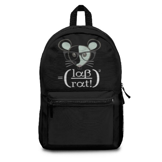 Lab Rat Science Chemistry Teacher Student Gift Backpacks