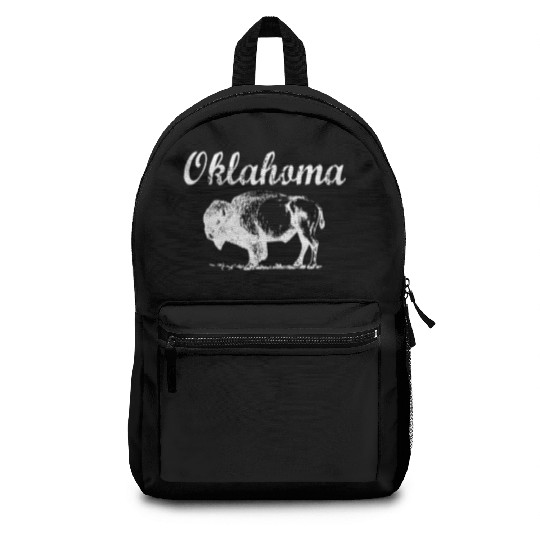 Oklahoma Buffalo Tribal Native American Country Ok Backpacks