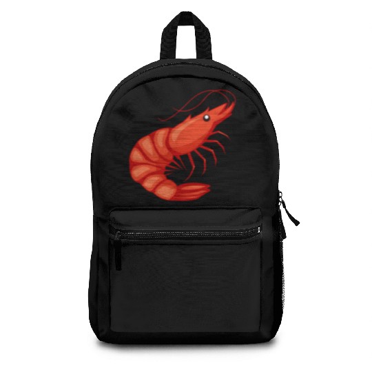 Shrimp Jitsu Mixed Martial Arts Fighter Shrimping Backpacks