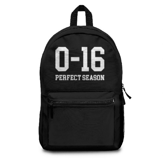 Detroit Lions 0 16 Perfect Season Backpacks