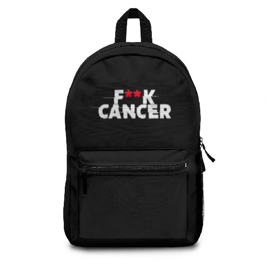 FUCK CANCER Backpacks