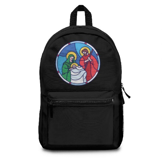 Josef Maria Jesus Jesus birth Bethlehem Christmas Backpacks