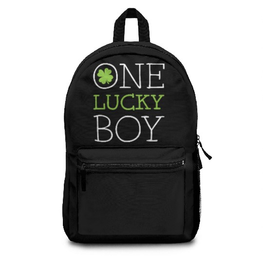 One lucky boy Backpacks