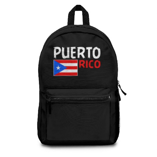 Puerto Rico Roots, Puerto Rican Flag, Puerto Rico Backpacks
