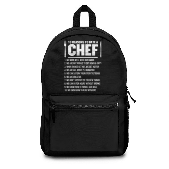 10 Reasons To date A Chef Gift Backpacks