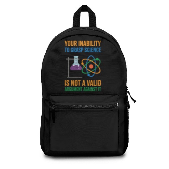 Funny Pro Science Anti Trump Scientific Political Backpacks