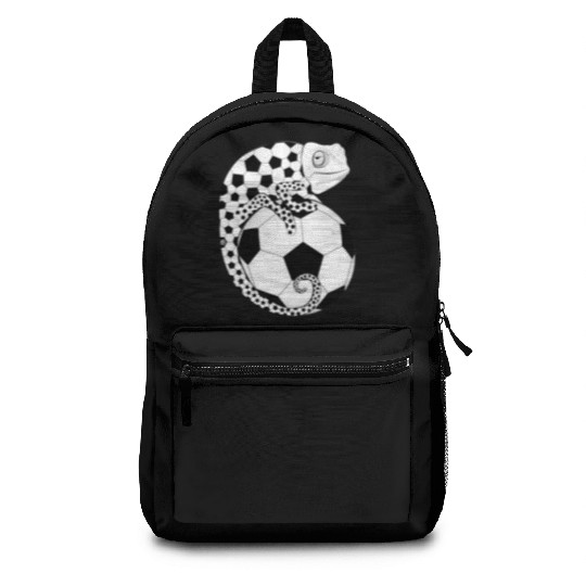 Soccer Chameleon Backpacks
