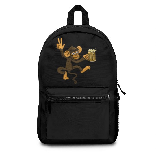 DRUNK MONKEY Beer Backpacks