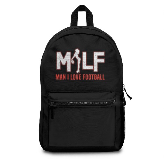 MILF - Man I Love Football Backpacks