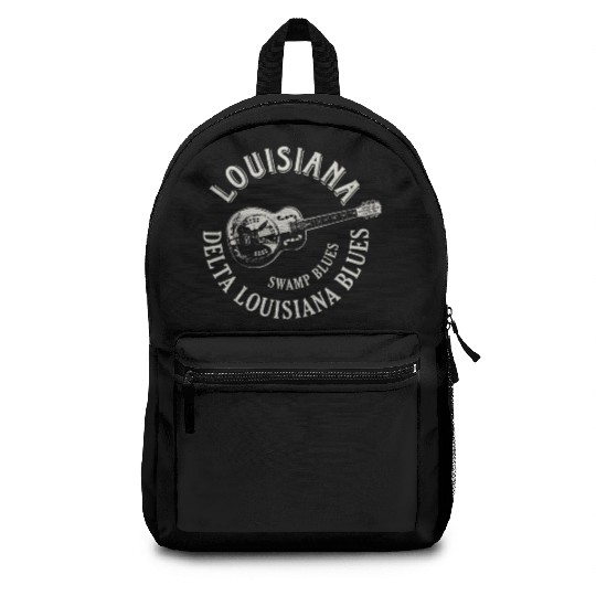 Louisiana Delta Blues Swamp Blues Guitar Backpacks