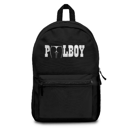 Pool Boy, Swimming Pool - Lifeguard gift Backpacks