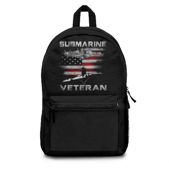 Vintage US Navy Submarine Service Veteran Backpacks