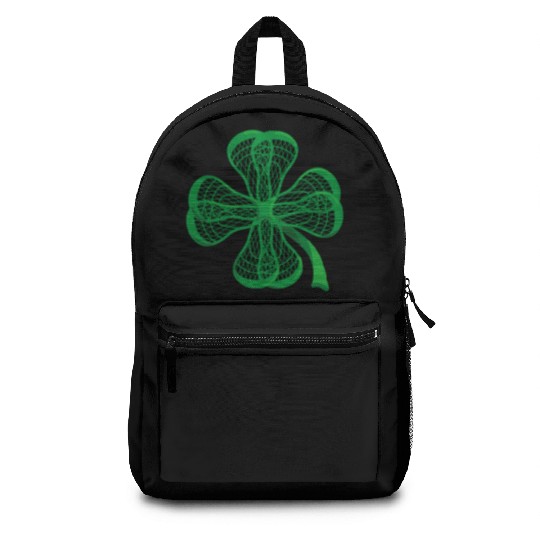 Lacrosse Sticks Shamrock clover irish lucky Lax T- Backpacks