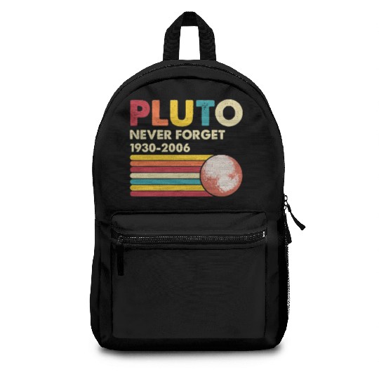 Pluto Never Forget 1930 2006 Backpacks