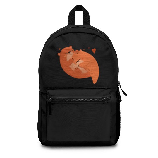 I Love You Like No Otter Backpacks